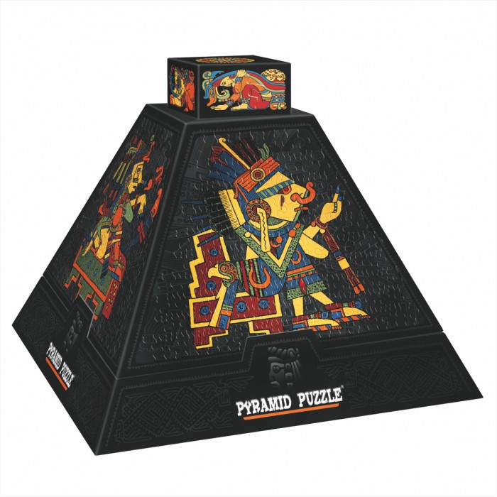 DToys 3D Pyramide - Ägypten: Prekolumbianische Kunst 1 / schwieriges Puzzle