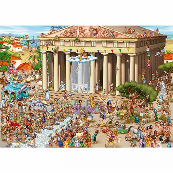 DToys Cartoon Collection: Akropolis, Griechenland