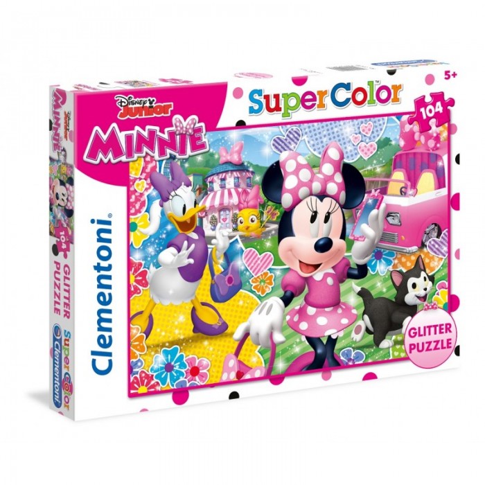Clementoni Glitter Puzzle - Minnie