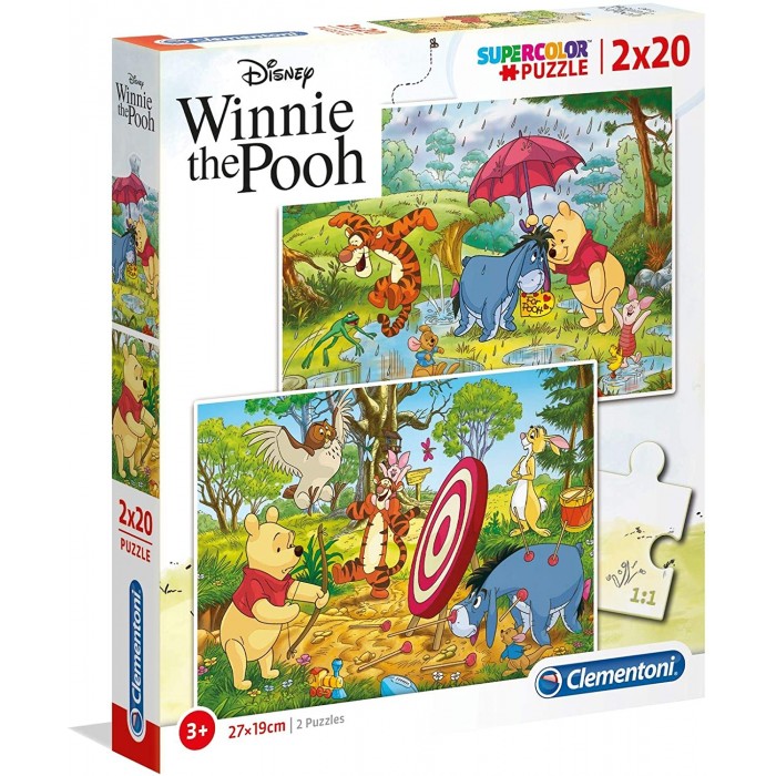 Clementoni 2 Puzzles - Winnie the Pooh