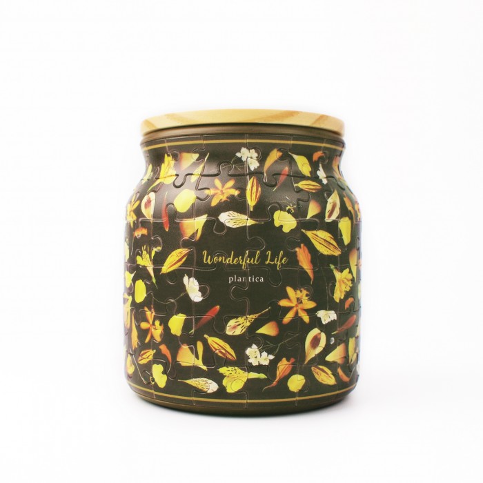Pintoo 3D Puzzle - Jar - Plantica - Autumn Posture