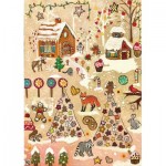 Puzzle  Magnolia-4106 Lebkuchen-Wunderland