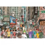 Puzzle  Magnolia-7004 Breiter Weg