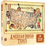 Puzzle  Master-Pieces-71453 Tribal Spirit - American Indian Tribes