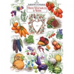Puzzle  Master-Pieces-72196 Fruits & Vegetables