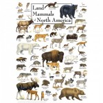 Puzzle   Land Mammals of North America