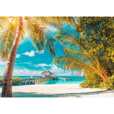 Puzzle Nathan-00940 Levente Bodo - Paradies-Strand
