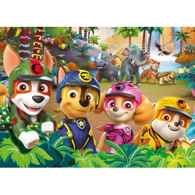 Puzzle Nathan-86216 Im Herzen des Dschungels - Paw Patrol