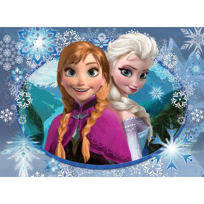 Puzzle Nathan-86858 Frozen: Anna und Elsa
