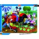 Puzzle 35 Teile Rahmenpuzzle - Mickey: Mickey und seine Freunde im Garten