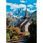 Puzzle   Wurzeln und Flügel - Die Kapelle von Praz, Chamonix