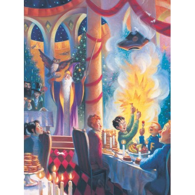 Puzzle New-York-Puzzle-HP1718 Harry Potter - Christmas at Hogwarts