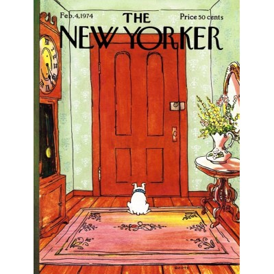 Puzzle New-York-Puzzle-NY169 Dog Behind the Door