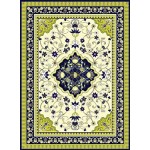 Puzzle  Nova-Puzzle-41147 Green Persian Carpet
