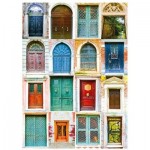 Puzzle   Collage - Venezianische Türen