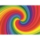 Regenbogen-Strudel-Spirale