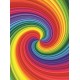 Regenbogen-Strudel-Spirale