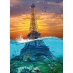 Puzzle   Surrealer Eiffelturm