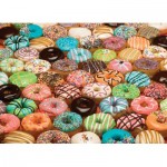 Puzzle  Cobble-Hill-80035 Doughnuts