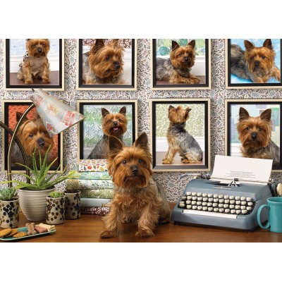 Puzzle Cobble-Hill-80038 Yorkies Are My Type