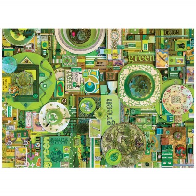 Puzzle Cobble-Hill-80149 Green