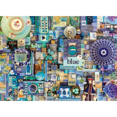 Puzzle Cobble-Hill-80150 Blue