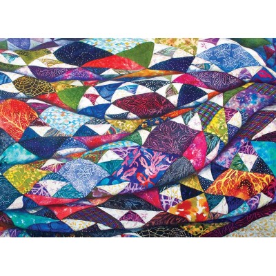 Puzzle Cobble-Hill-85079 XXL Teile - Portrait of a Quilt