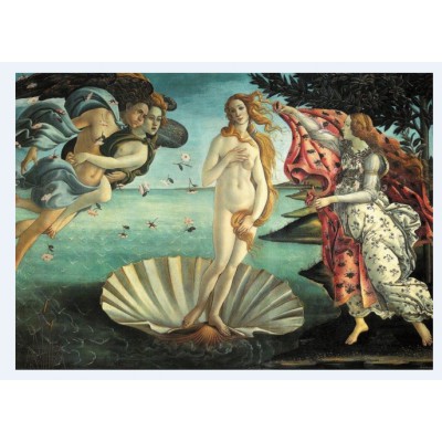 Puzzle Piatnik-5421 Botticelli - Die Geburt der Venus