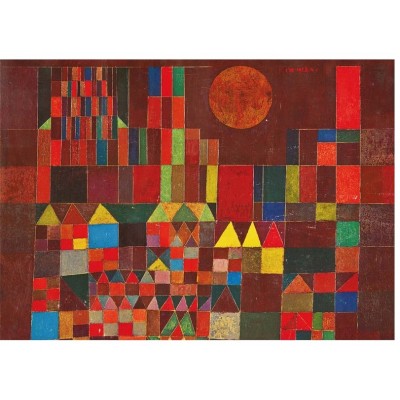 Puzzle Piatnik-5464 Paul Klee - Burg und Sonne
