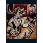 Puzzle   Marc Chagall - Selbstporträt mit sieben Fingern