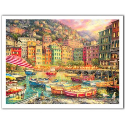 Pintoo-H2057 Puzzle aus Kunststoff - Chuck Pinson - Vibrance of Italy