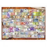   Puzzle aus Kunststoff - Garry Walton - Currency of the World