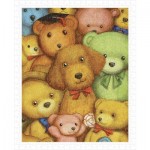   Puzzle aus Kunststoff - Smart - Poodle and Teddy Bears