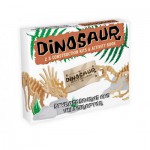   3D Puzzle aus Holz - Styracosaurus & Velociraptor