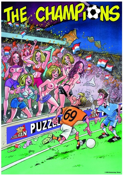 Puzzle PuzzelMan-003 The Champions: Sexy Fans