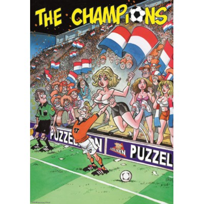 Puzzle PuzzelMan-025 The Champions: Niederländische Fans