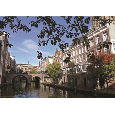 Puzzle PuzzelMan-424 Die Niederlande, Utrecht: Blick auf den Kanal