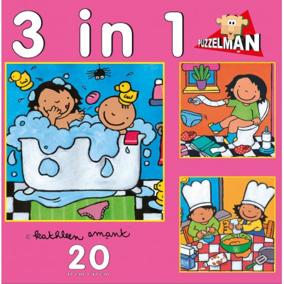 PuzzelMan-640 Noa: 3 Puzzles in 1