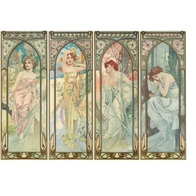 Puzzle Puzzle-Michele-Wilson-A484-350 Alfons Mucha