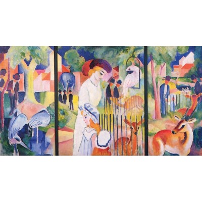 Puzzle-Michele-Wilson-A726-250 Holzpuzzle - August Macke