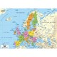 Handgeschnittenes Holzpuzzle - Map Of Europe