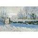 Handgeschnittenes Holzpuzzle - Monet : The Magpie