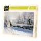 Handgeschnittenes Holzpuzzle - Monet : The Magpie