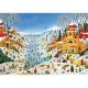 Handgeschnittenes Holzpuzzle - Thomas - Winter Scene At Toucans
