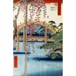   Holzpuzzle - Hiroshige - Kameido Tenjin
