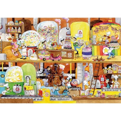Puzzle-Michele-Wilson-K114-100 Handgeschnittenes Holzpuzzle - Cacouault - Candy Factory