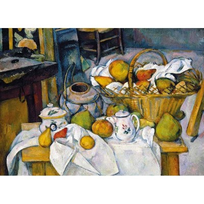 Puzzle-Michele-Wilson-K41-24 Puzzle aus handgefertigten Holzteilen - Paul Cézanne - Stillleben