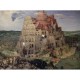 Puzzle aus handgefertigten Holzteilen - Brueghel: Turmbau zu Babel
