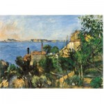   Puzzle aus handgefertigten Holzteilen - Cézanne