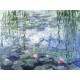 Puzzle aus handgefertigten Holzteilen - Claude Monet: Wasserlilien